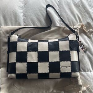 Brand new Coachtopia Alter Ego bag, Black & white checkerd colorway